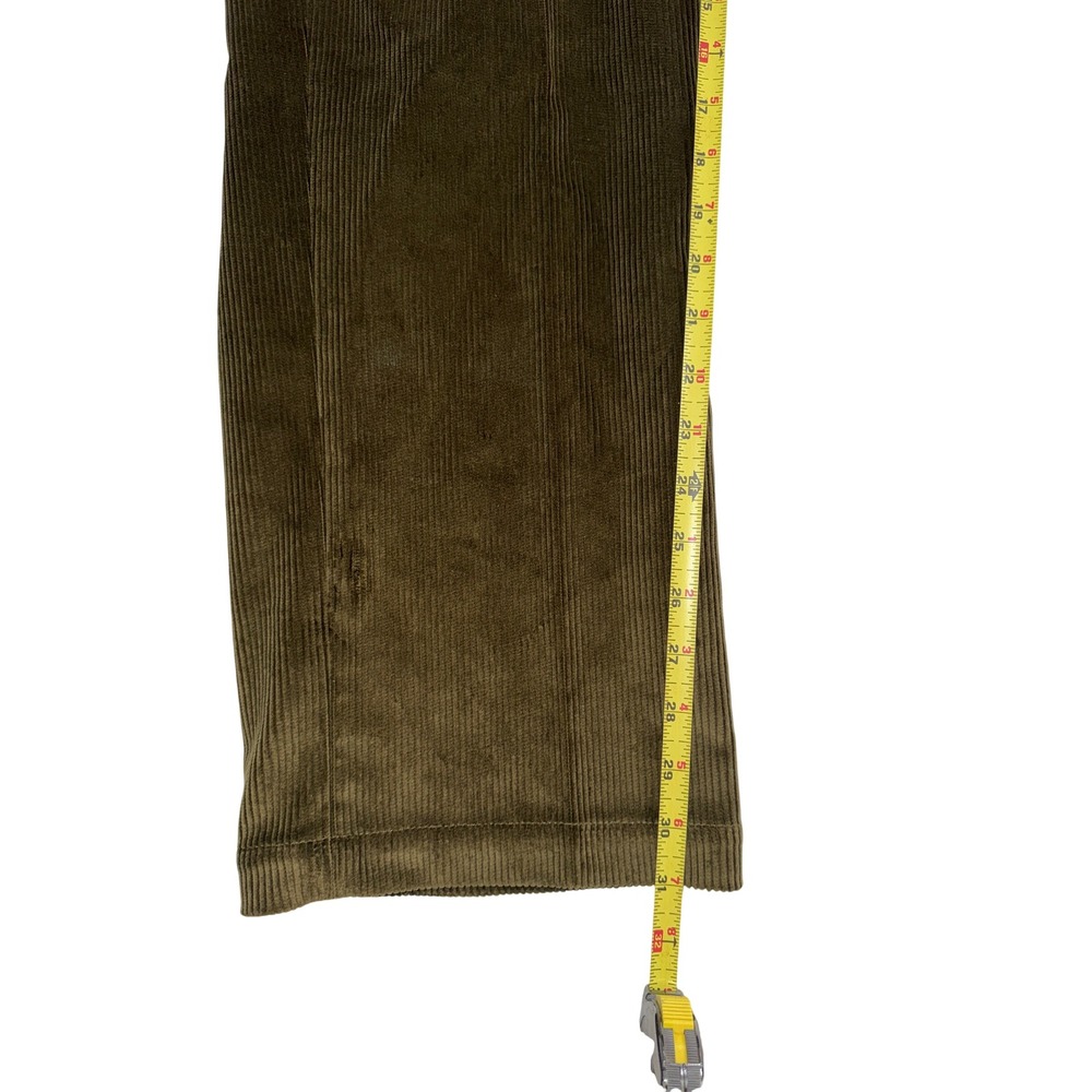 Orvis Brisbane Moss Corduroy Pants Mens 36x31 Olive Green Straight Leg Portugal - Picture 5 of 7